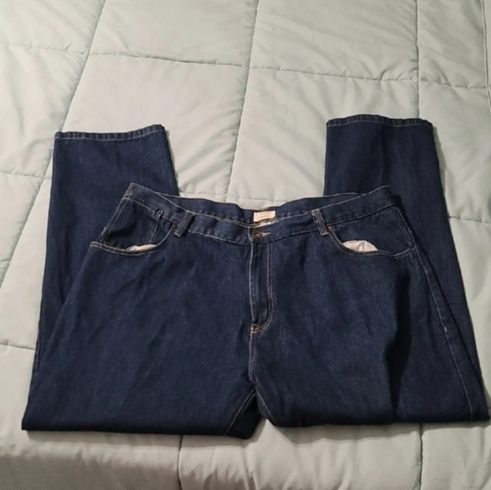 Noiz Jeans‎ Y2K Dark Wash Denim Jeans Men's 46x32 Great PreOwned Condition